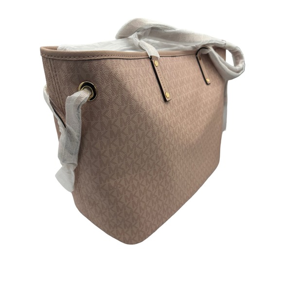 NWT - Michael Kors “MK” - Jet Set Travel - Ballet Lg Drawstring Tote / purse - Picture 4 of 8